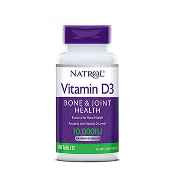 Natrol - Vitamin D3 10,000IU / 60 tab